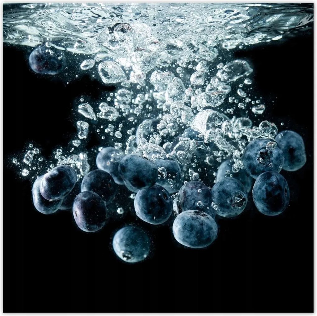 Poszterek 140x140 Vízbe esett áfonya