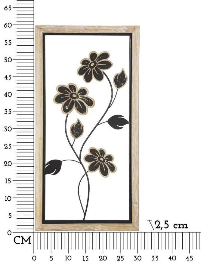 Vas/fa falpanel -a- 30x2,5x60cm