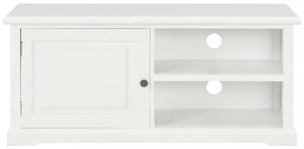 fehér fa TV-szekrény 90 x 30 x 40 cm