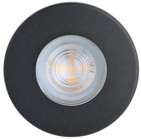 Eglo 901758 - KÉSZLET 3xLED Fürdőszobai lámpa FAVAZZINA 1xGU10/4W/230V IP44 fekete