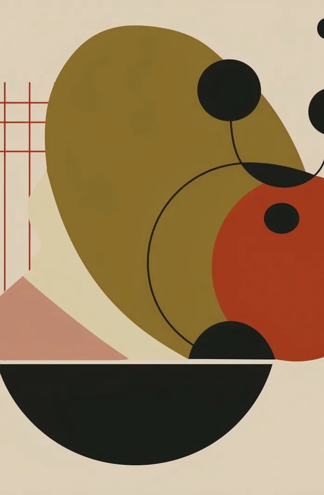 Poszter 56,6x86,4cm Geometrikus egyensúly