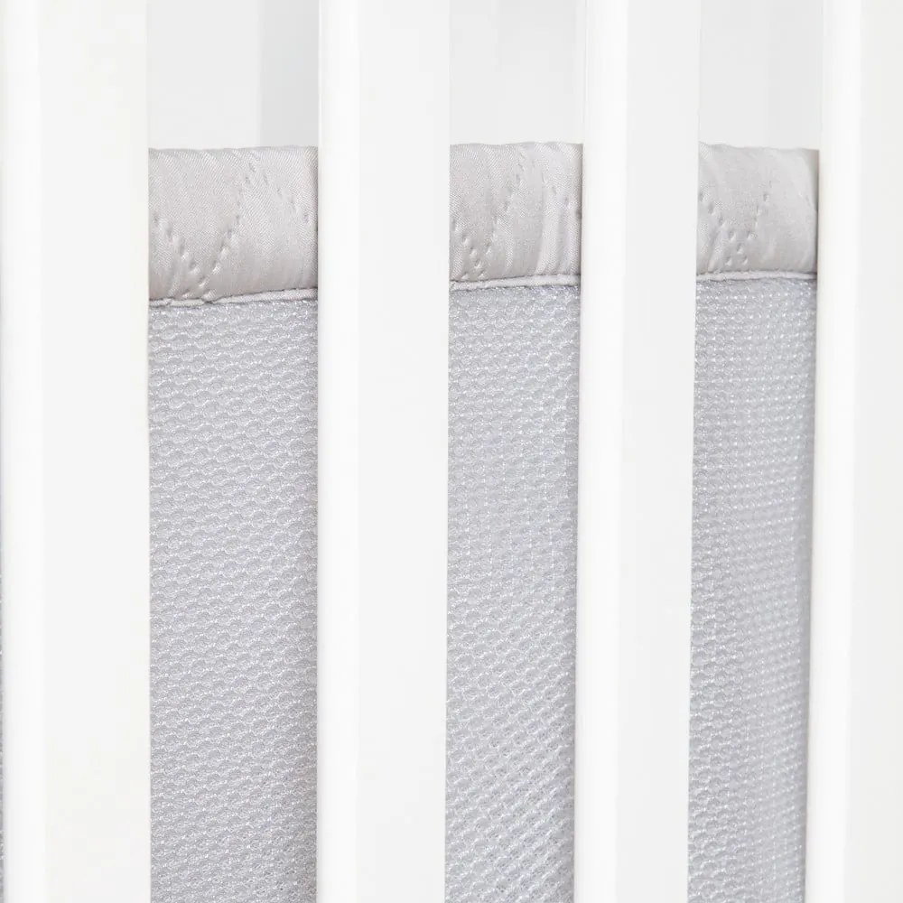 Fehér babaágy 90x45 cm – Roba