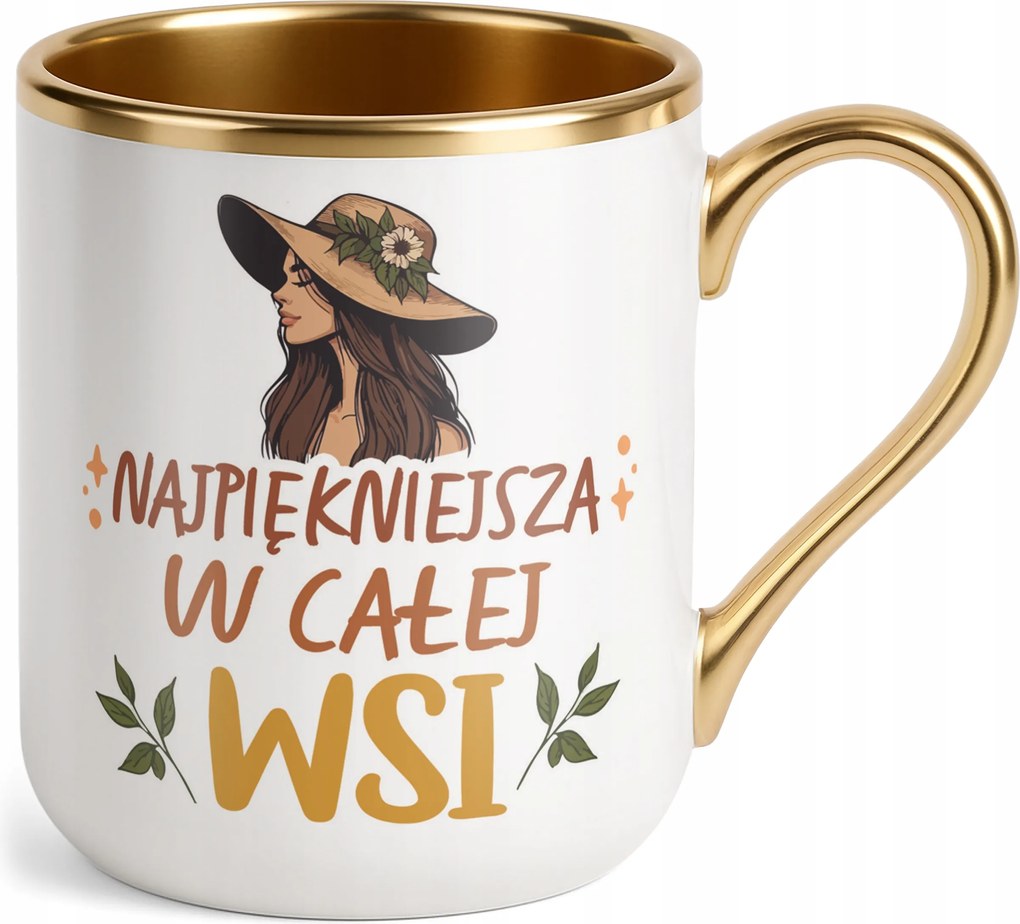 Prémium Bögre Arany Nőnap Vicces Ajándék Nőknek