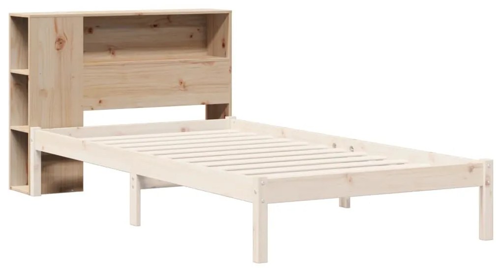 tömör fenyőfa fejtámla tárolóval 90 cm