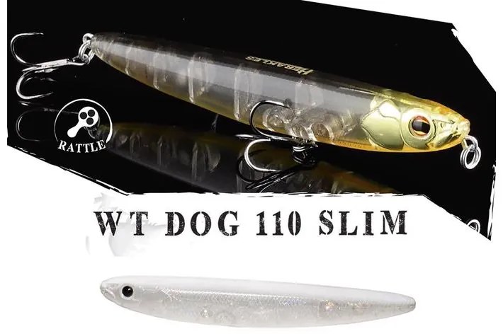 WT-DOG 110 SLIM 11cm 13.5gr White Impact