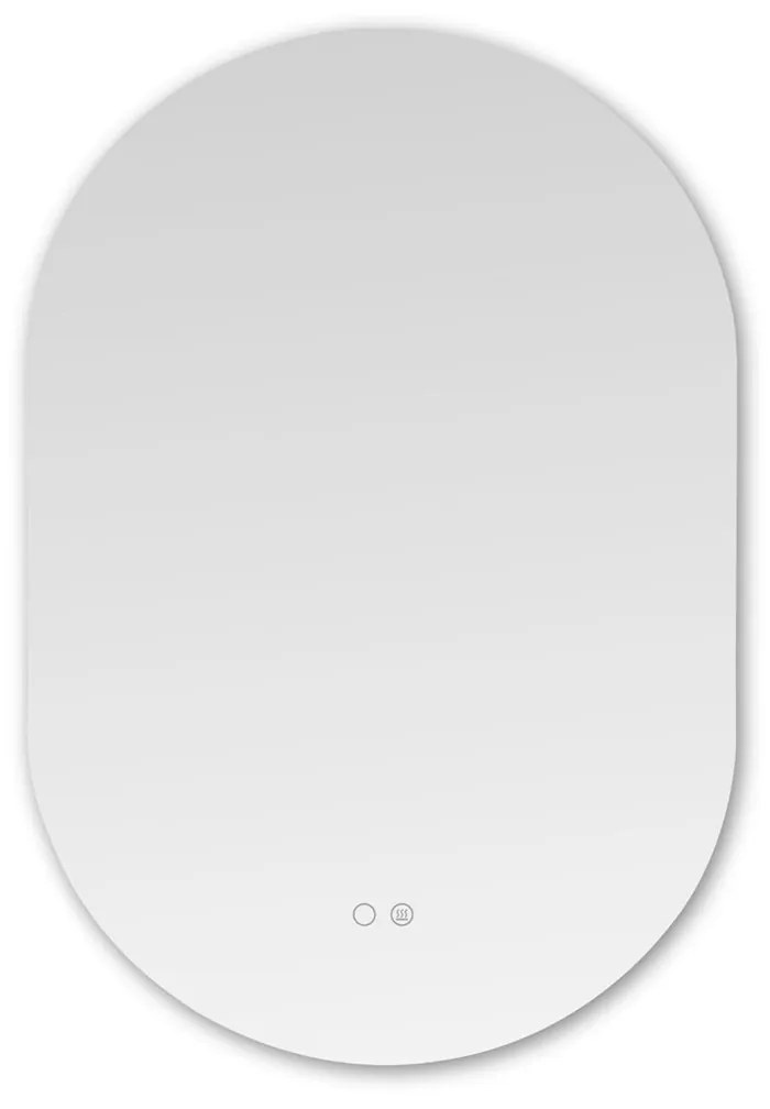 Lustro LED világító fali tükör