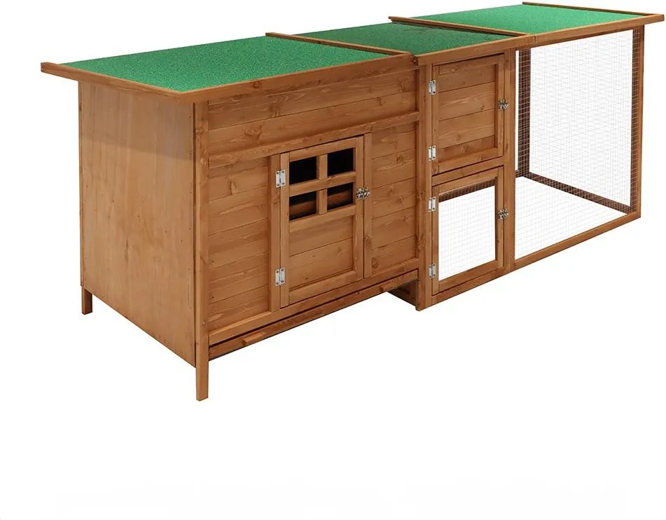 Avenberg IRIS Tyúkól 215 x 65 x 80 cm barna