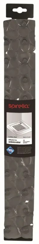 Spirella RIVER STONE csúszásgátló zuhanytálca,sötét szürke, 54 x 54 cm
