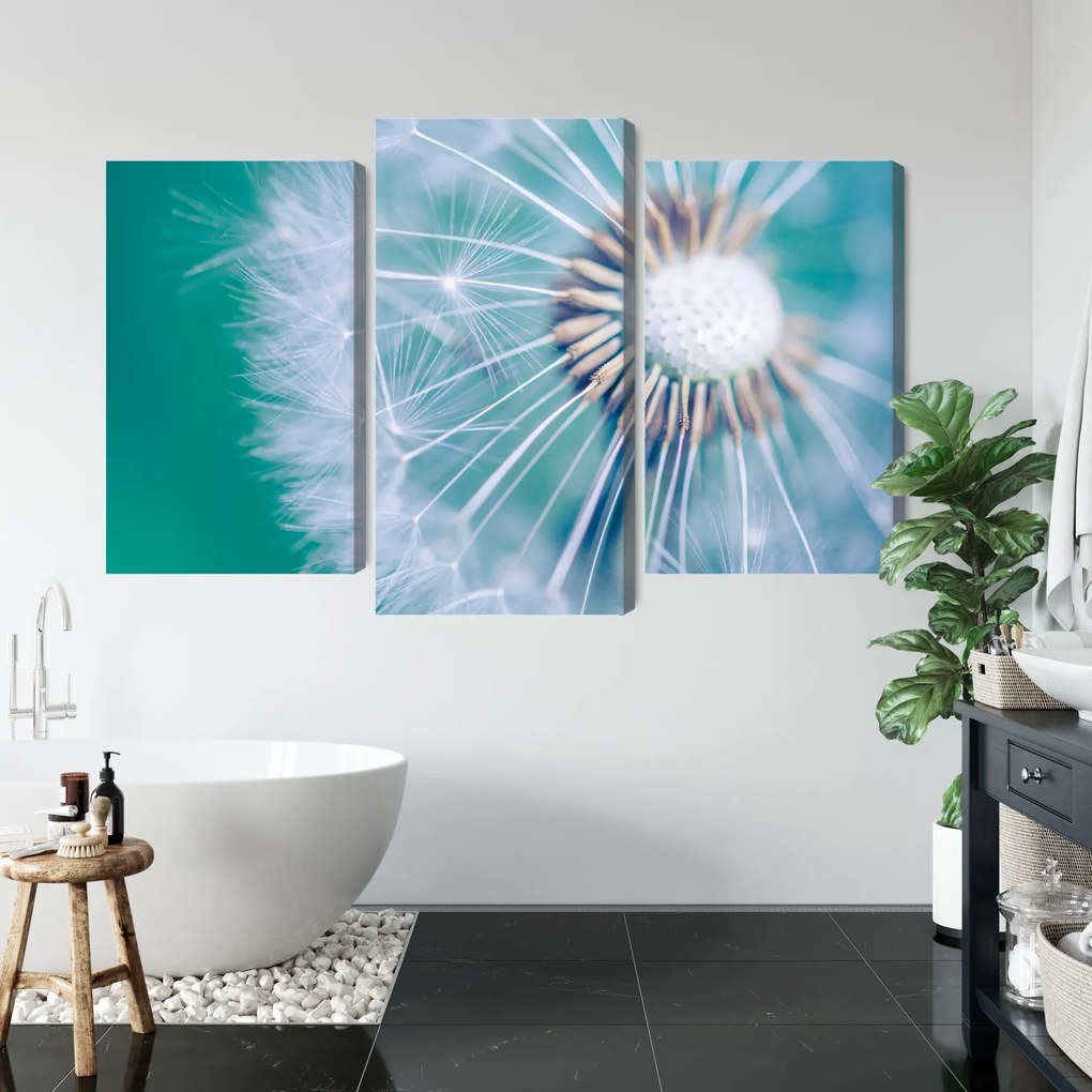 Pitypang vászonkép - 90x60 cm