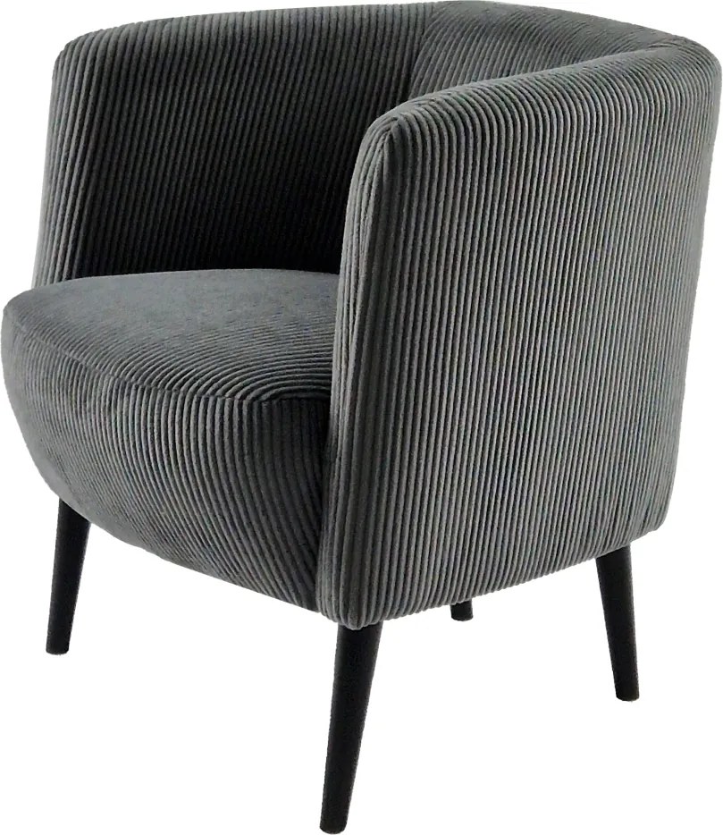 Fotel, szürke/fekete, ALIEN