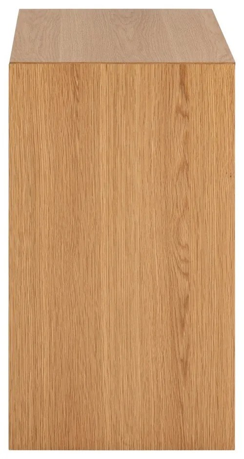 Natúr színű éjjeliszekrény tölgyfa dekorral Arlon – Actona