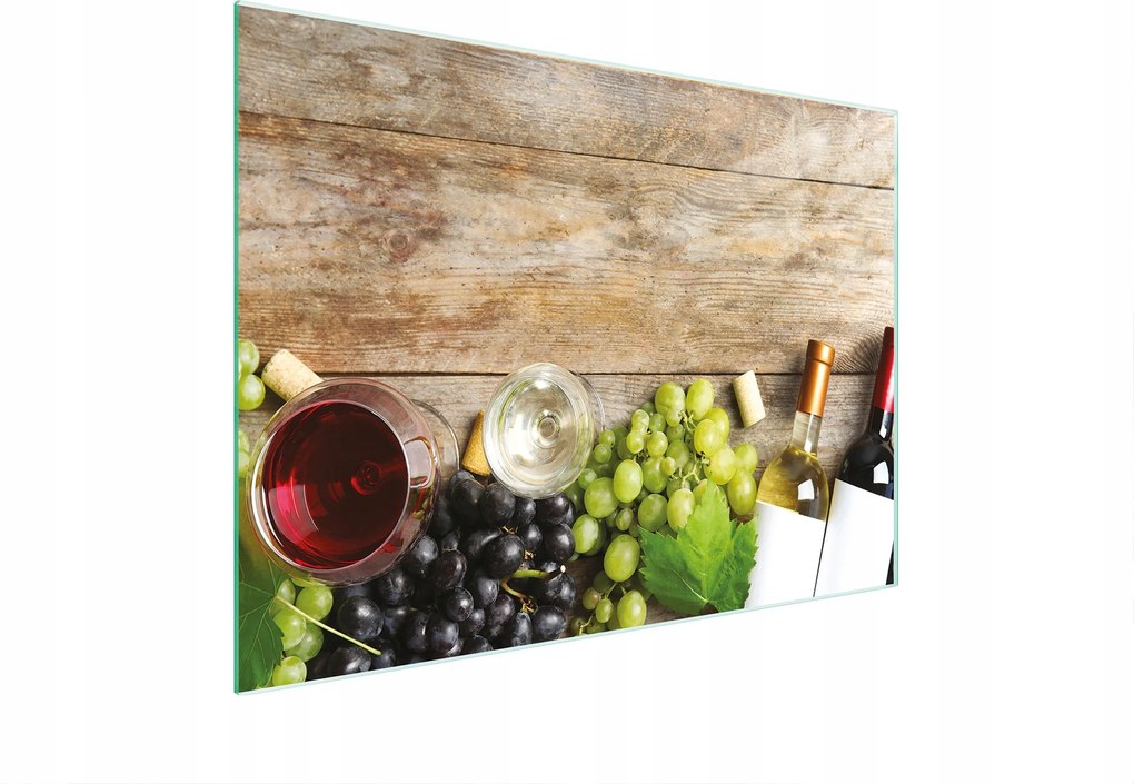 Üveg Vágódeszka 30x22 Fa Edzett Üveg