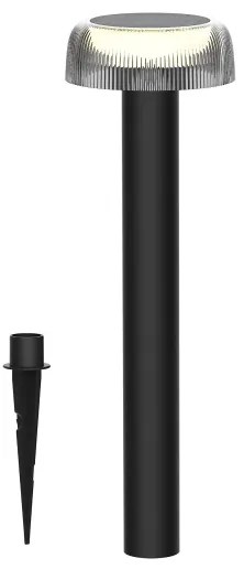 Zuma Line PT33111 - LED napelemes lámpa BLUET LED/2,5W/2000 mAh IP44 fekete