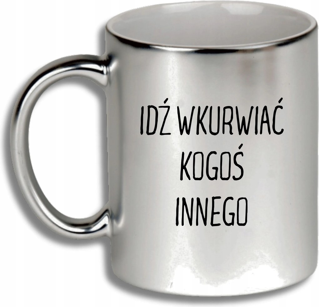 Ezüst Bögre Ajándék Különböző Alkalmakra Menj És Idegesíts Fel Valakit