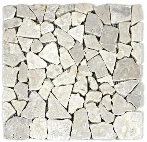 Márvány mozaik Garth - krém, 1 m2
