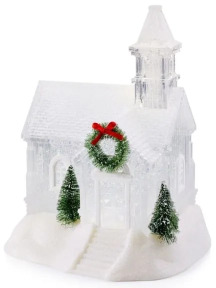 Markslöjd 705820 - LED Karácsonyi dekoráció CHAPELLE LED/0,9W/3xAA kápolna