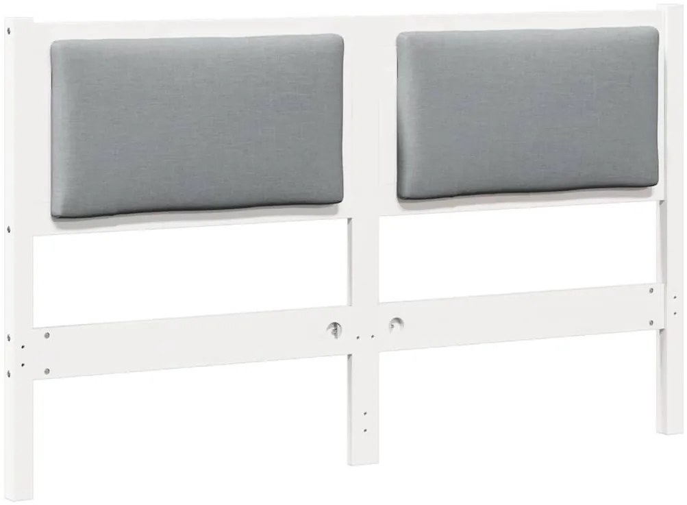 Fejtámla Egyéb Fehér 150 cm Tömör fenyőfa