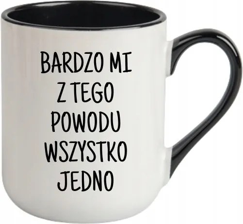 Bögre Fehér, Fekete Cofee Vicces Ajándék Minden Mindegy