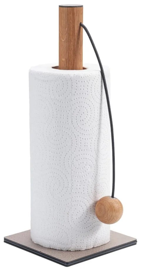 Szürke papírtörlő tartó ø 13 cm Bull – LIND DNA