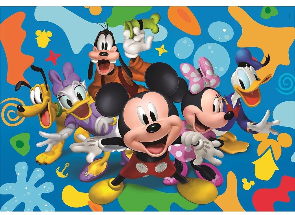 Disney Mickey Splash 104 db-os puzzle Clementoni