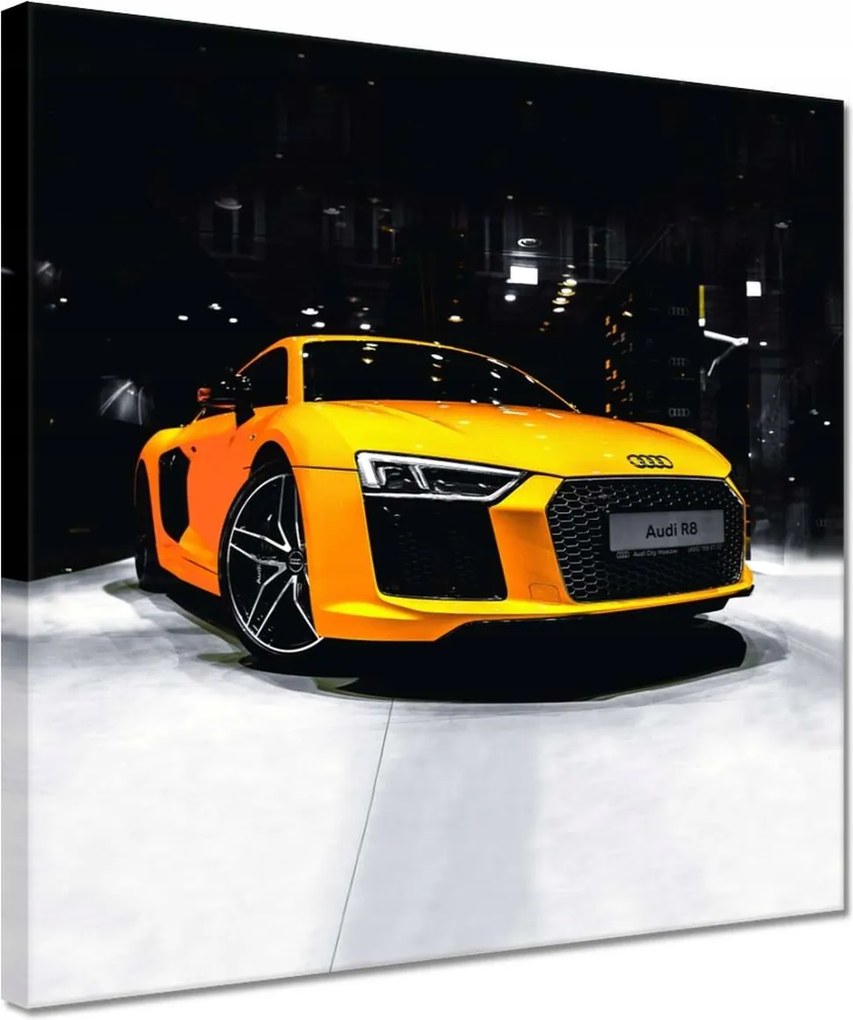 Vászonkép 30x30 Sárga Audi Audica R8