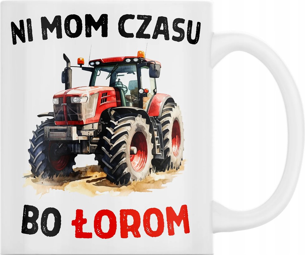 Ajándék Bögre Gazdálkodóknak Traktor Ni Mom Idő Bo 330ml Csomagolás
