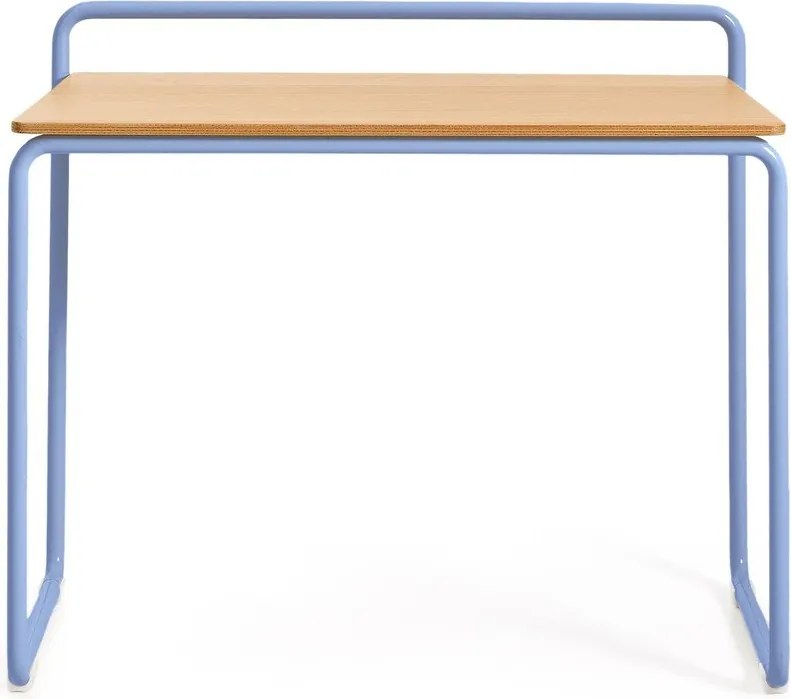 Gyerek íróasztal kőrisfa dekoros asztallappal 45x82 cm Tinn – Kave Home