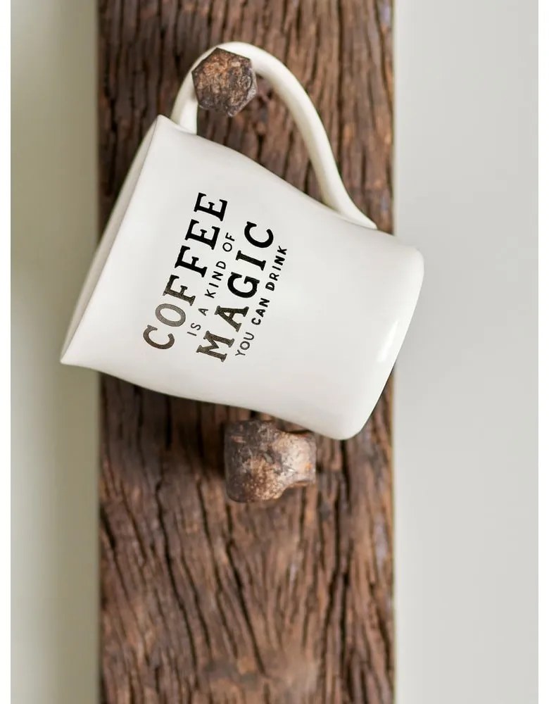 Fehér agyagkerámia bögre 330 ml Wendy – Bloomingville