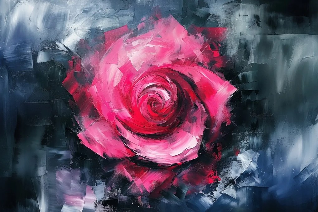 Vászonkép Canvas Festmény Természet Virág Rózsa 60x40