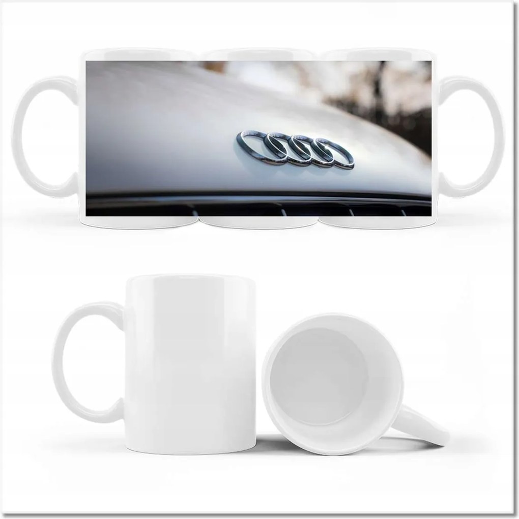 Audi fényképes bögre Gyönyörű autók