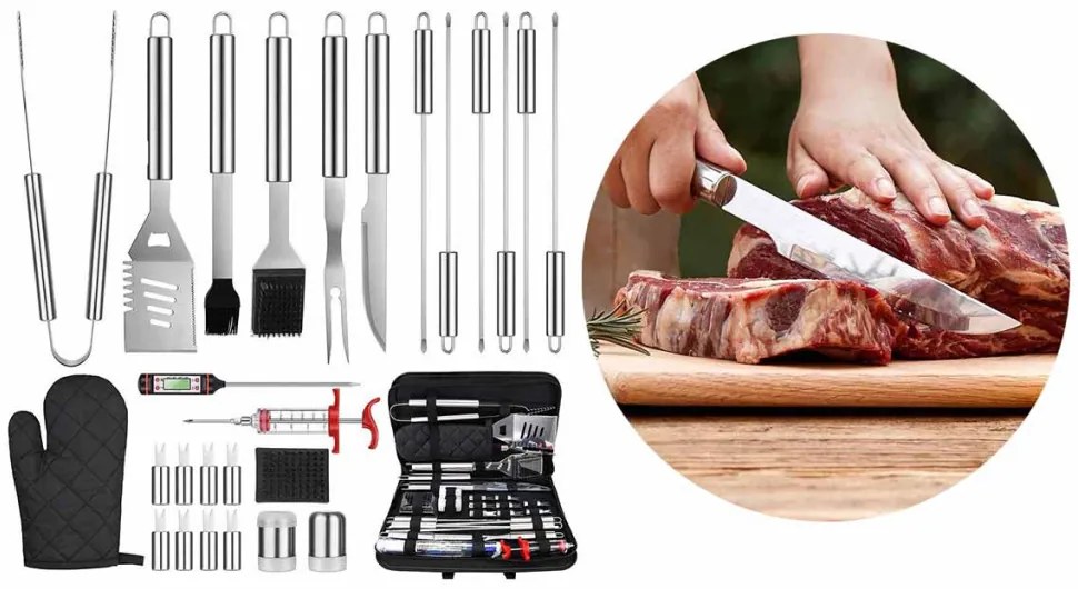 Grillszett táskában