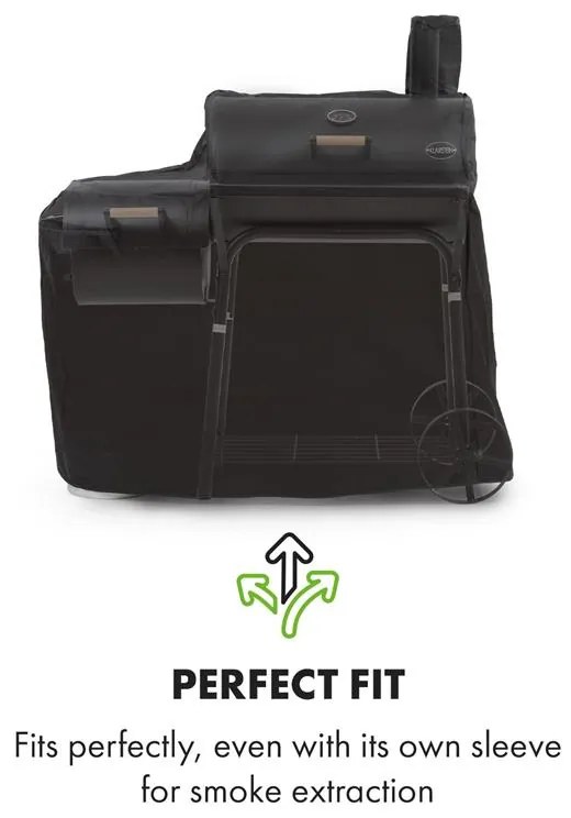 Klarstein Beef Brisket, védőfedél, Oxford szövet, fekete