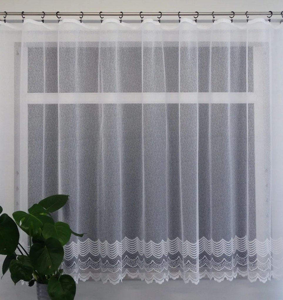 Mg Függöny 35858 Fehér 350x160cm készre varrva Bt M Lengyel