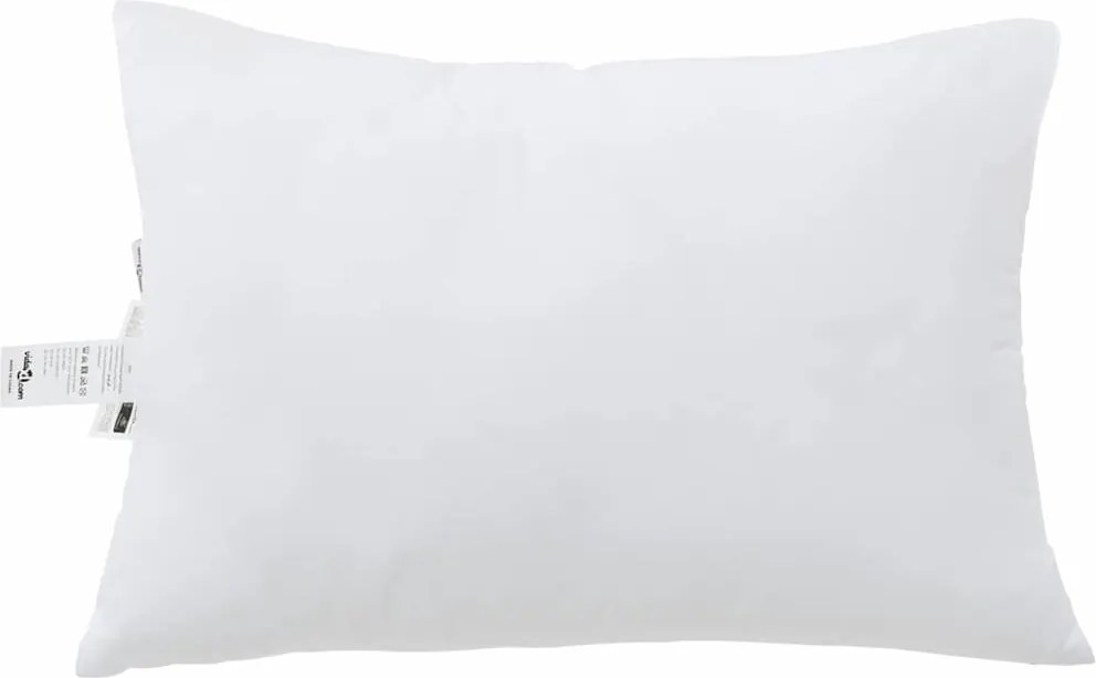 vidaXL Párna párnával Fehér 60 x 40 x 20 cm Poliészter
