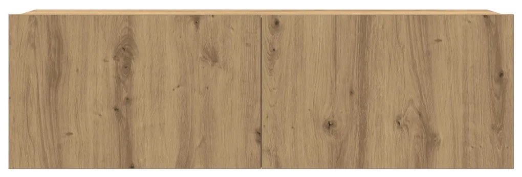 TV Szekrény Szett 6 pcs kézműves tölgy 200 x 30 x 150 cm