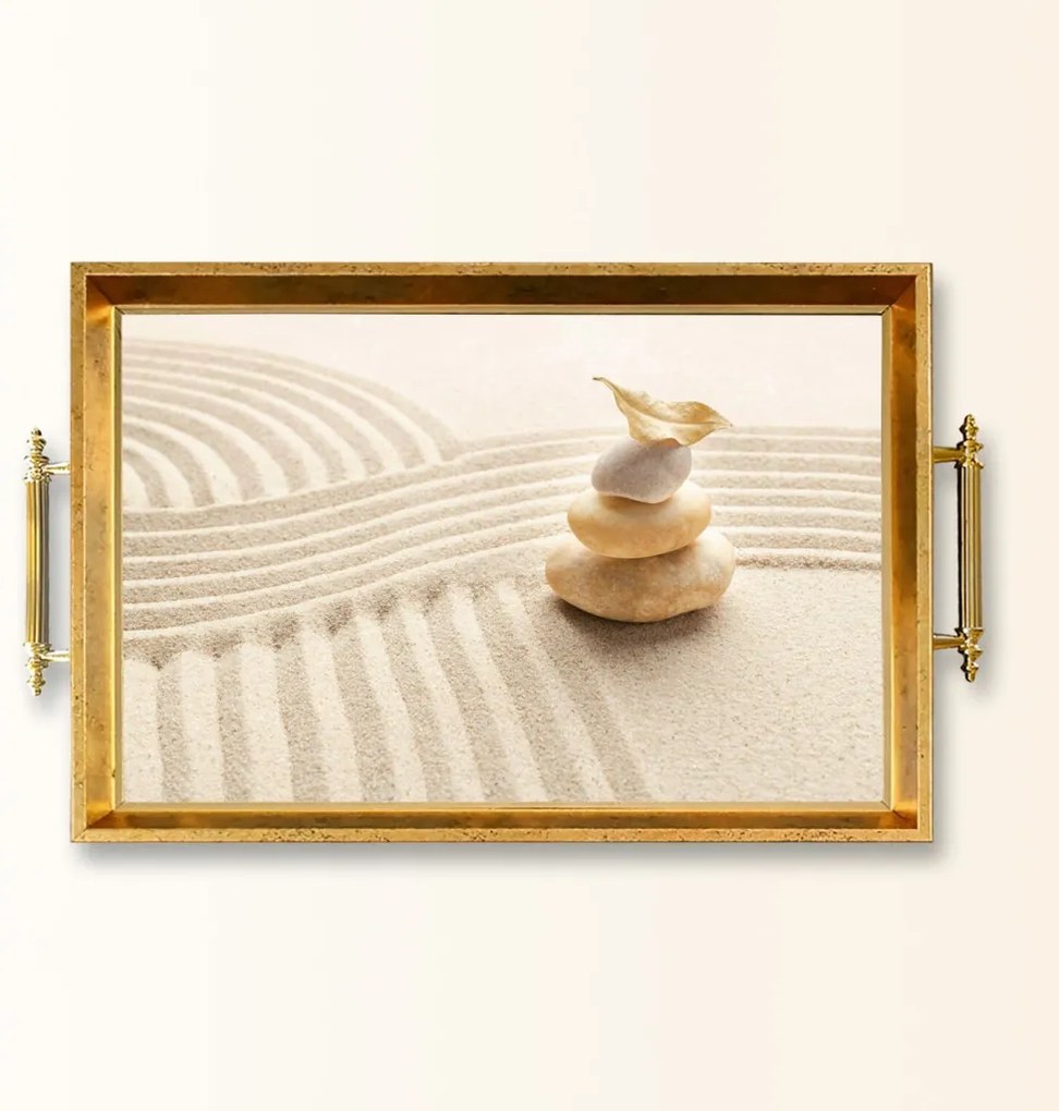 Üveg tálca, 38×24 cm – TPEA9931