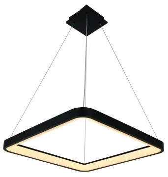 Brilagi - LED dimmelhető kábeles csillár FALCON SLIM LED/50W/230V 50x50 cm fekete + távirányító