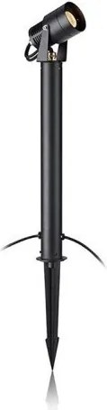MARKSLÖJD 106932 GARDEN24 Modern Kültéri Állólámpa Fekete LED IP44