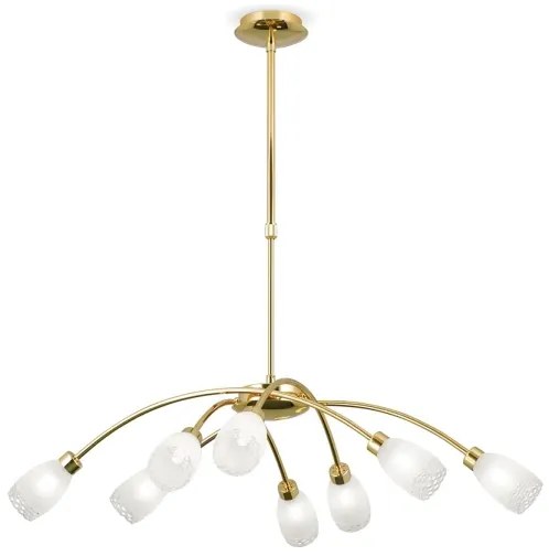 Orion - CARLA rúddal szerelt csillár 8xG9/28W/230V arany