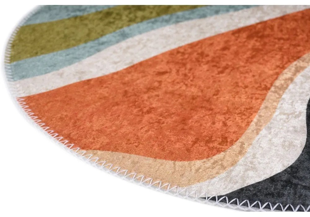 Mosható kerek szőnyeg ø 100 cm Colors of Joy – Vitaus