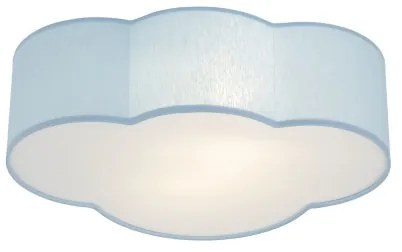 Brilagi - Gyerekszobai mennyezeti lámpa NIMBUS MINI 2xE27/15W/230V 31x43 cm kék