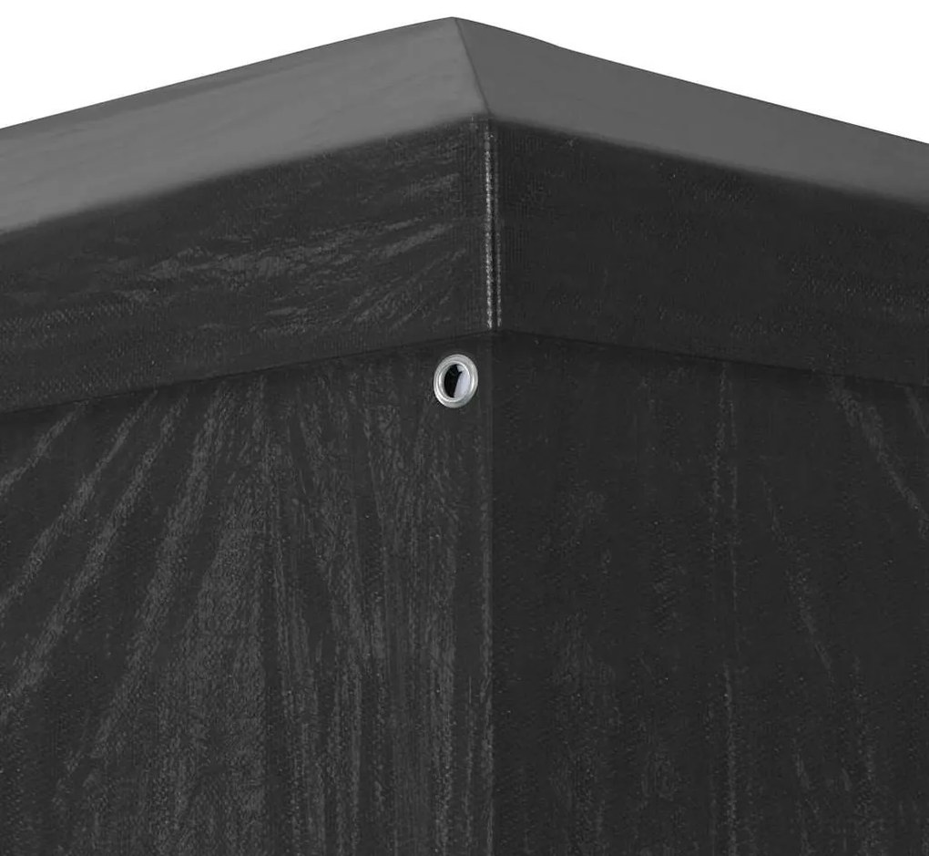 antracitszürke partisátor 3 x 6 m