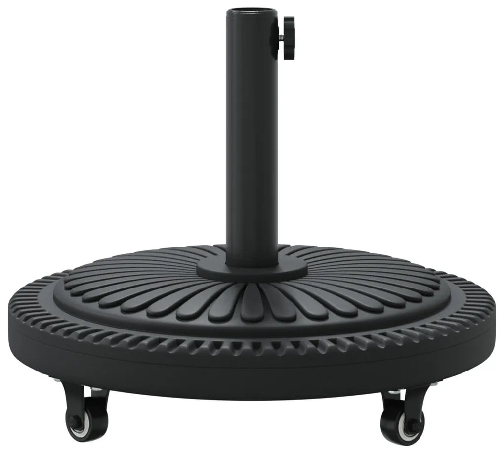 Napernyő Alap Kerek Kerekekkel Ø38-48 mm Rúdhoz 13 kg