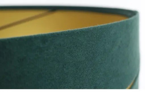 Csillár zsinóron SWING 1xE27/60W/230V zöld/arany