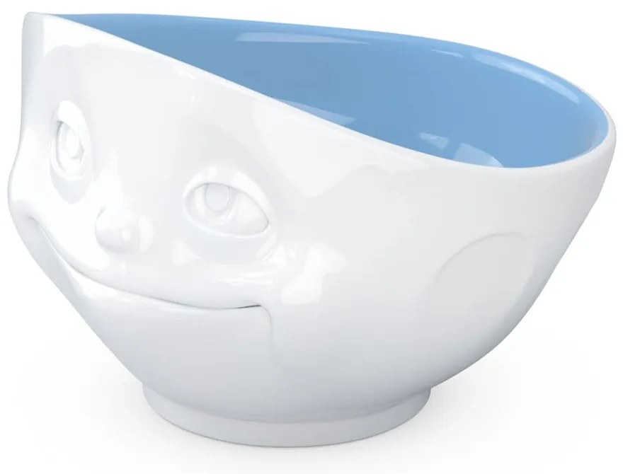 Fehér-kék 'szerelmes' porcelán edény - 58products