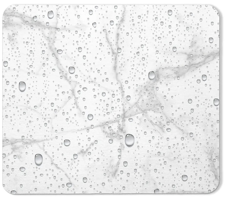 Fehér-szürke kovaföld fürdőszobai kilépő 35x45 cm Aqua – douceur d'intérieur