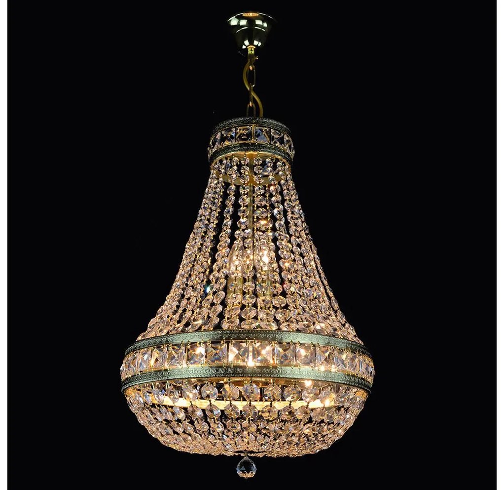 Wranovsky JWZ014060100-8 - Kristály csillár láncon STOCKHOLM 8xE14/40W/230V