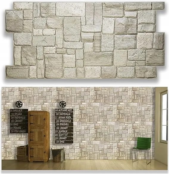 3D falpanelek beltéri falak díszítéséhez 10 db