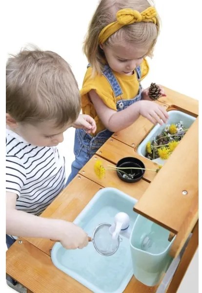 Janod - Kültéri fa játékkonyha MUDDY LAB