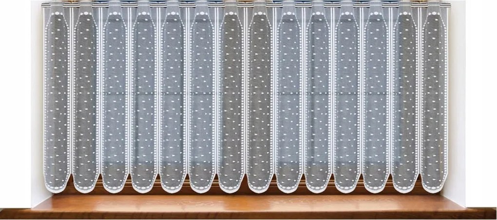 Mg Irigység Függöny fehér 35113 240x60cm Kész K